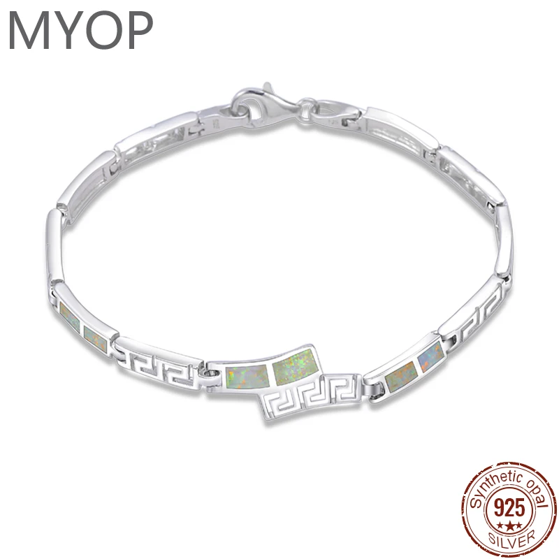 MYOP Looks Through The Halo To Find The Stars Of The Universe And Puts Opal Bracelet On The Neck To Customize Wholesale Gifts