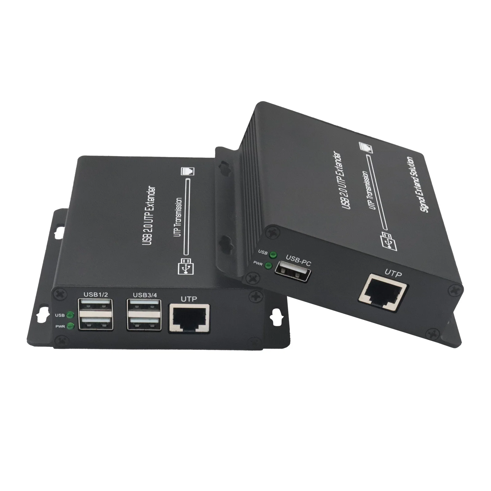 

4-портовый USB 2.0 хаб-удлинитель через кабель Cat5e/Cat6 (до 170 м), 1 локальный + 4 удаленных порта, Plug and Play для ПК и периферийных устройств