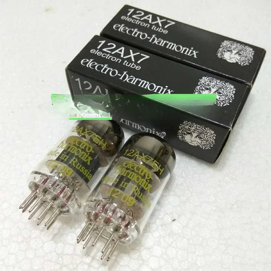 2PCS Original Russia Electro-harmonix Electronic Tubes EH 12AX7 Can Repalce 5751 7025 ECC83 6N4 12AX7B