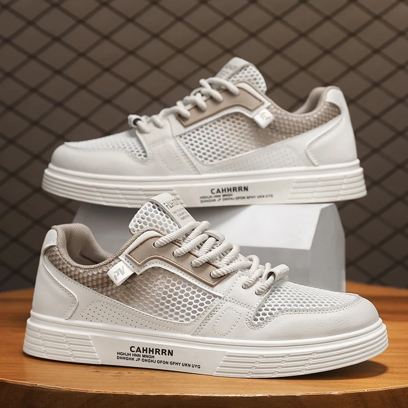 CYYTL Mens Shoes Mesh Sneakers Summer Breathable Skateboard Casual Outdoor Hiking Walking Tennis Designer Luxury Sport Loafers