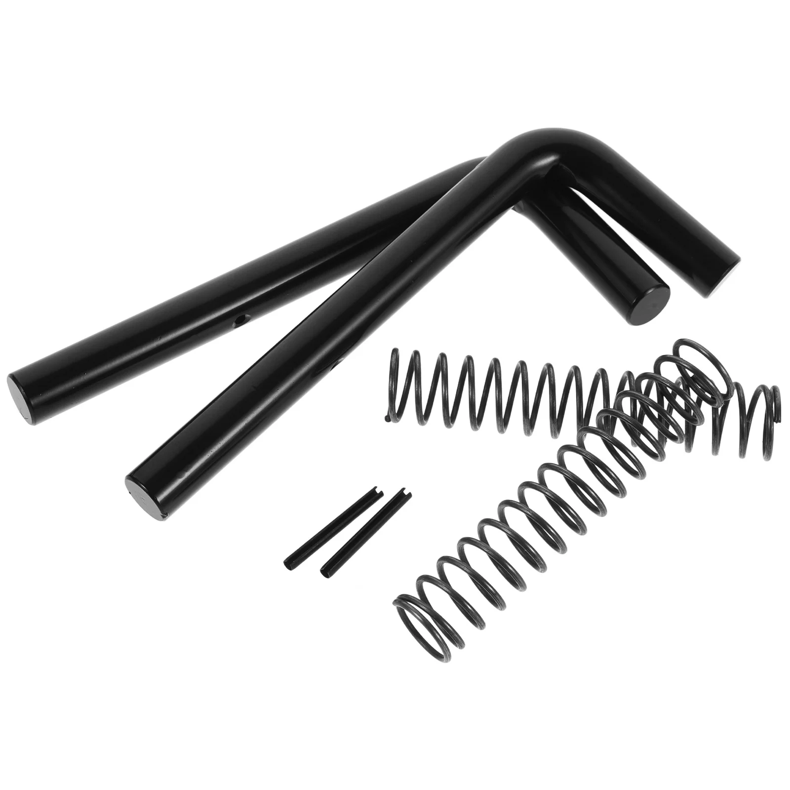 

1 set 1 Set Trailer Gate Spring Latch Kit Heavy Duty For Utility Cargo Trailers Durable Metal Ramp Locking Pin Secure Fastening