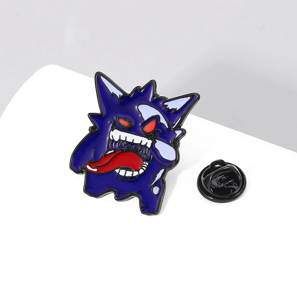 Эмалированные-булавки-с-героями-мультфильмов-«Покемон»-модная-забавная-металлическая-брошь-значок-для-Хэллоуина-аксессуар-украшение-подарки-сюрпризы