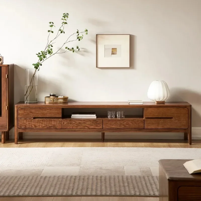 

TV Stand Wooden TV Stand Design Solid Wood Oak Light Emitting Diode