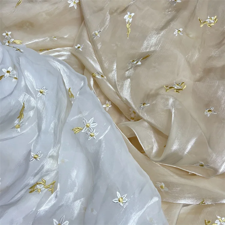 Французская высококачественная вышитая марлевая ткань с облаком, модная африканская вышитая сетчатая марлевая кружевная ткань и ткань для шитья