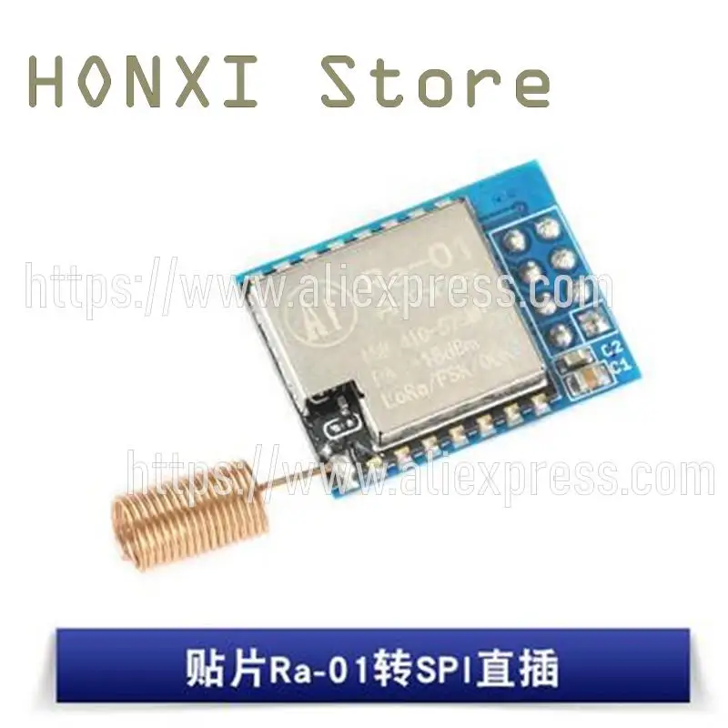 Module sans fil à spectre étalé LoRa SX1278, 433 MHZ, série sans fil, Ra-01/Ra-02, interface SPI, 1 pièce