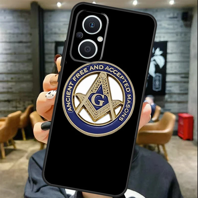 Free And Accepted Masons Case For OPPO Reno 8T 4Z 5Z 2Z 3 4 5 6 7 8 Lite OPPO Find X3 Neo X2 Lite X5 X6 Pro Cover