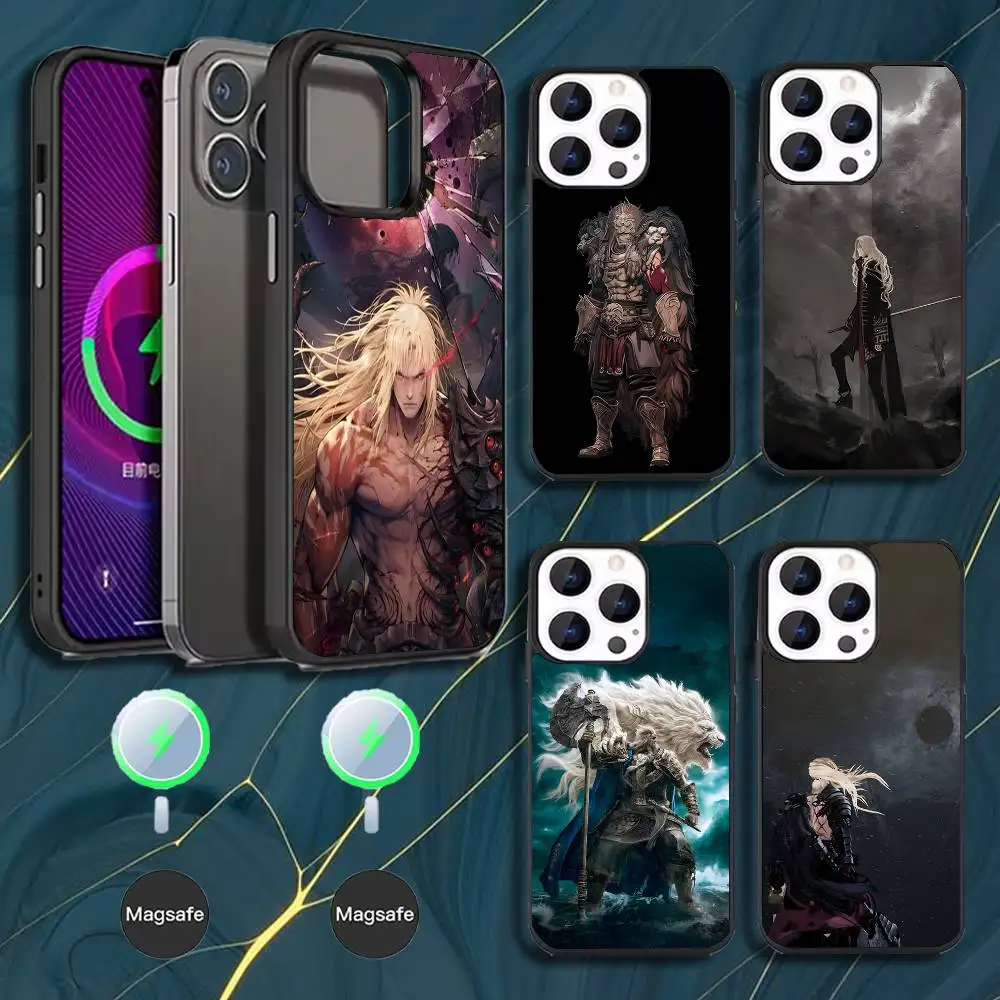 

The First Berserker Khazan Phone Case For iPhone 16,15,14,13,12,11,Pro,Max,Plus,Mini,Magsafe,Magnetic Wireless Charging Case