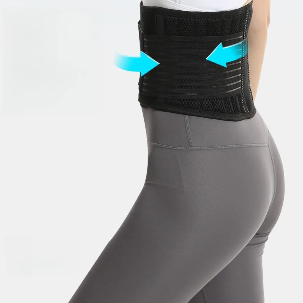 A nova placa de aço suporte cintura cinto de fitness venda quente cinto esportivo treinamento compressão abdômen correndo agachamento cinto