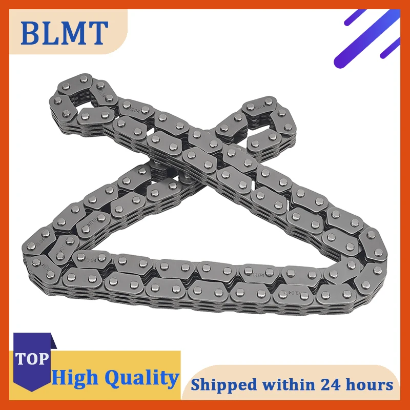 

Motorcycle Crankshaft Cam Timing Chain 3+4 118 Links For Honda NV400 CJ/CK/CS/CV Steed NV750C2 Shadow NT400 NT650 NT650V NT700V