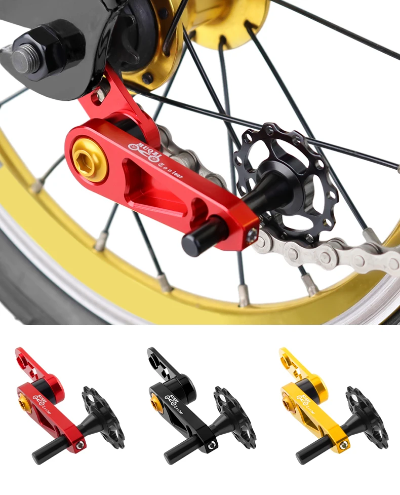 MUQZI Folding Bike Chain Tensioner Bicycle Single Speed Chain Guide
