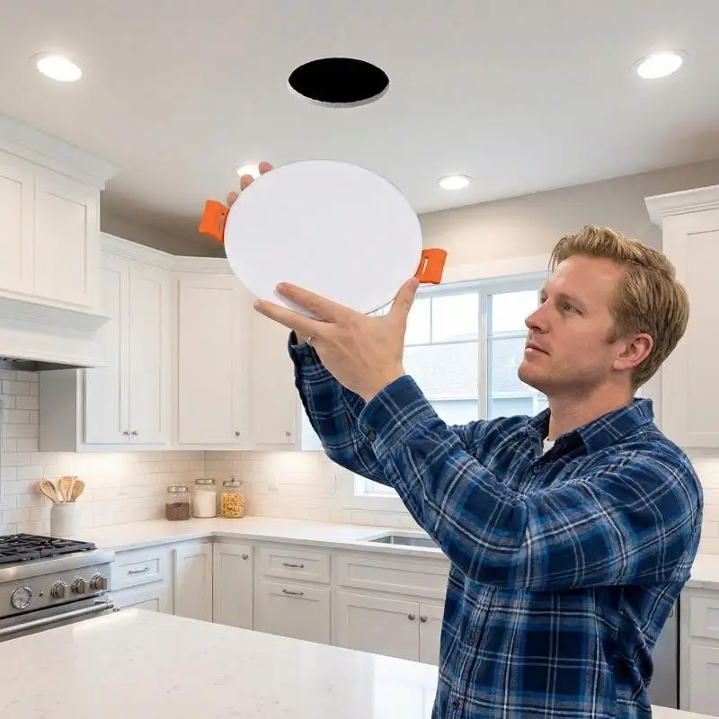 Air Conditioning Hole Decorative Cover  Vent Cap Waterproof Sealing For Pipe Entry Home Bedroom Living Room Walls