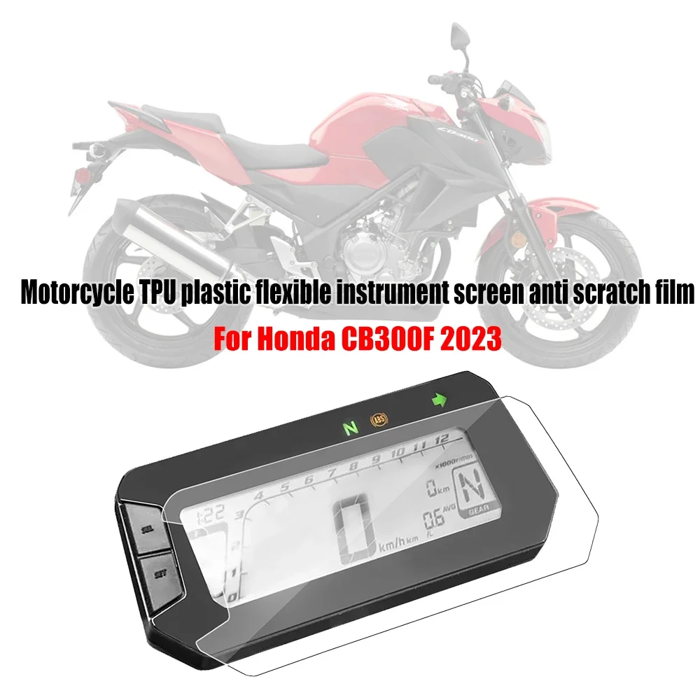 

Motorcycle Instrument Anti scratch Protection Film Dashboard Screen Protector For Honda CB300F Twister CB 300 F 300F 2023