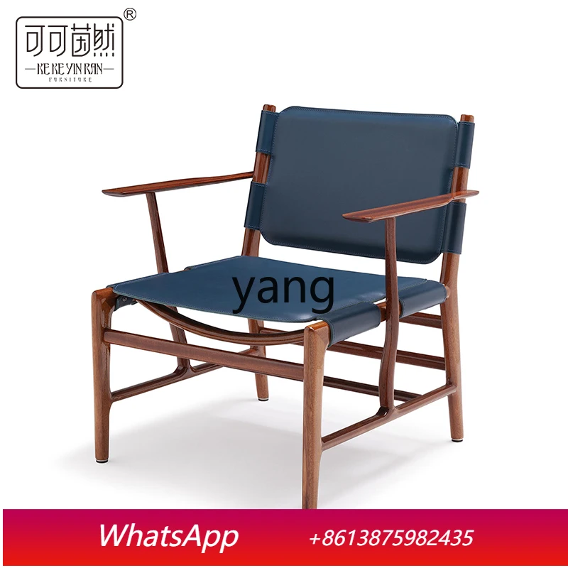 

Обеденный стул LTT из массива дерева, простой и элегантный, с кожаной обивкой, для отдыха, для кафе и гостиниц, кресло со спинкой и подлокотниками