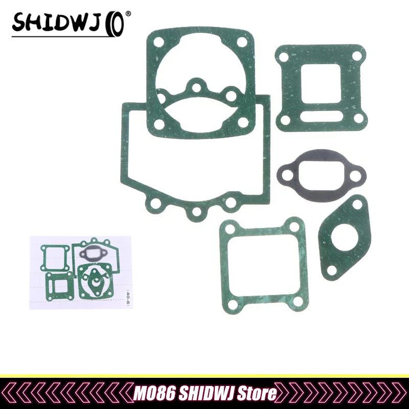 

Комплект прокладок двигателя мотоцикла, комплект деталей для 2-тактного 47cc 49cc Mini Dirt Pocket ATV Quad Moto Bike Motorbike