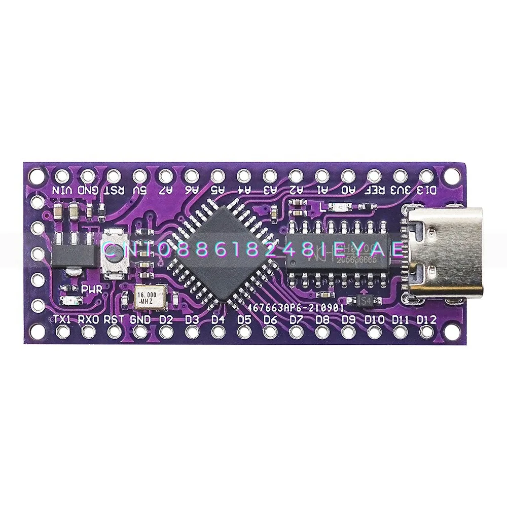 LGT8F328P LQFP32 MiniEVB Replaces Rduino NANO V3.0 CH340 Chip