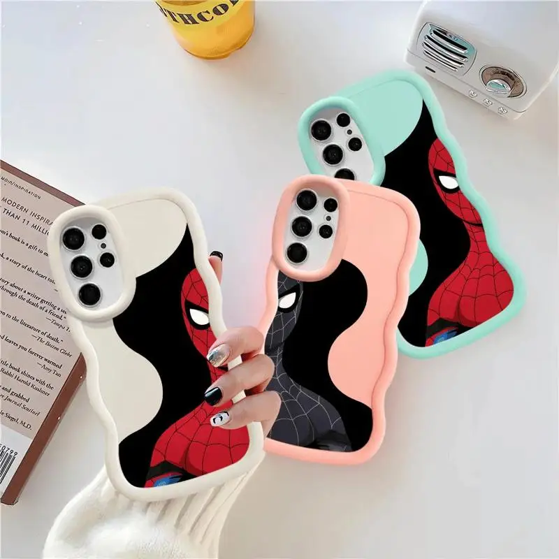 Marvel Sipider Man Phone Case for OPPO A38 A33 A58 A57 A54 A53 A32 A31 A9 2020 A17 A16k A15 A12 A11 A7 A5 Soft Cover