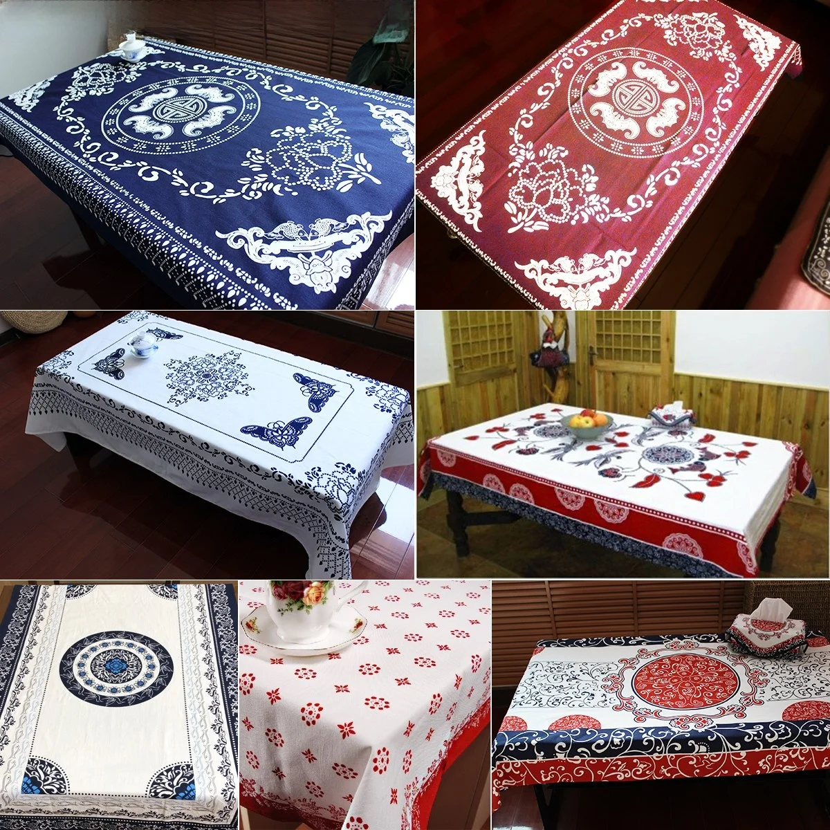 

Прямоугольная скатерть из чистого хлопка 90x45 см, пылезащитный чехол для шкафа, защита от грязи, китайский домашний текстиль