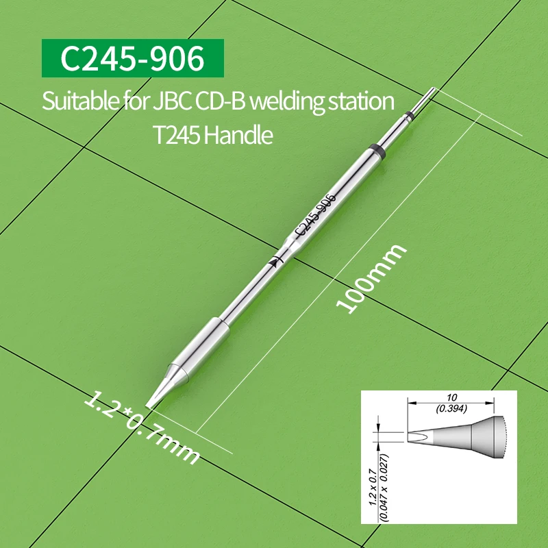 for JBC Soldering station soldering iron tip C245-944 C245-966 C245-407 C245-741 C245-755 756 compatibility JBC T245 Handles