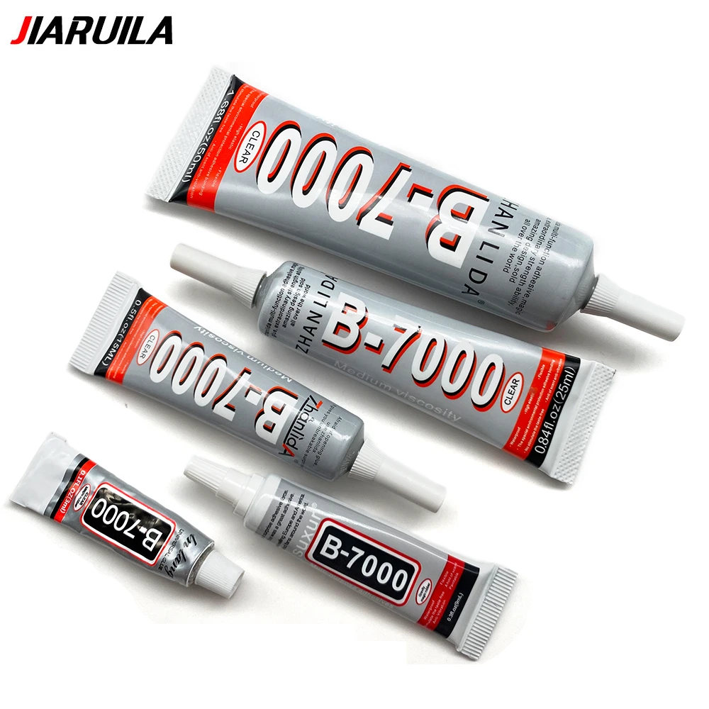 3ML 5ML 9ML 15ML 25ML 50ML 110ML B7000 Clear Contact Phone Repair Adhesive Universal Glass Plastic DIY Glue T-7000 / E-7000