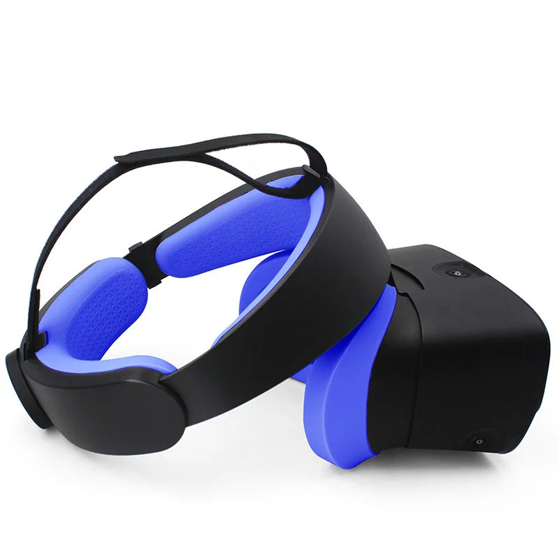 New 3 in 1 VR Face Pad & Front Rear Foam Silicone Covers for Rift S VR Glasses Eye Mask Face Mask Accessories Black