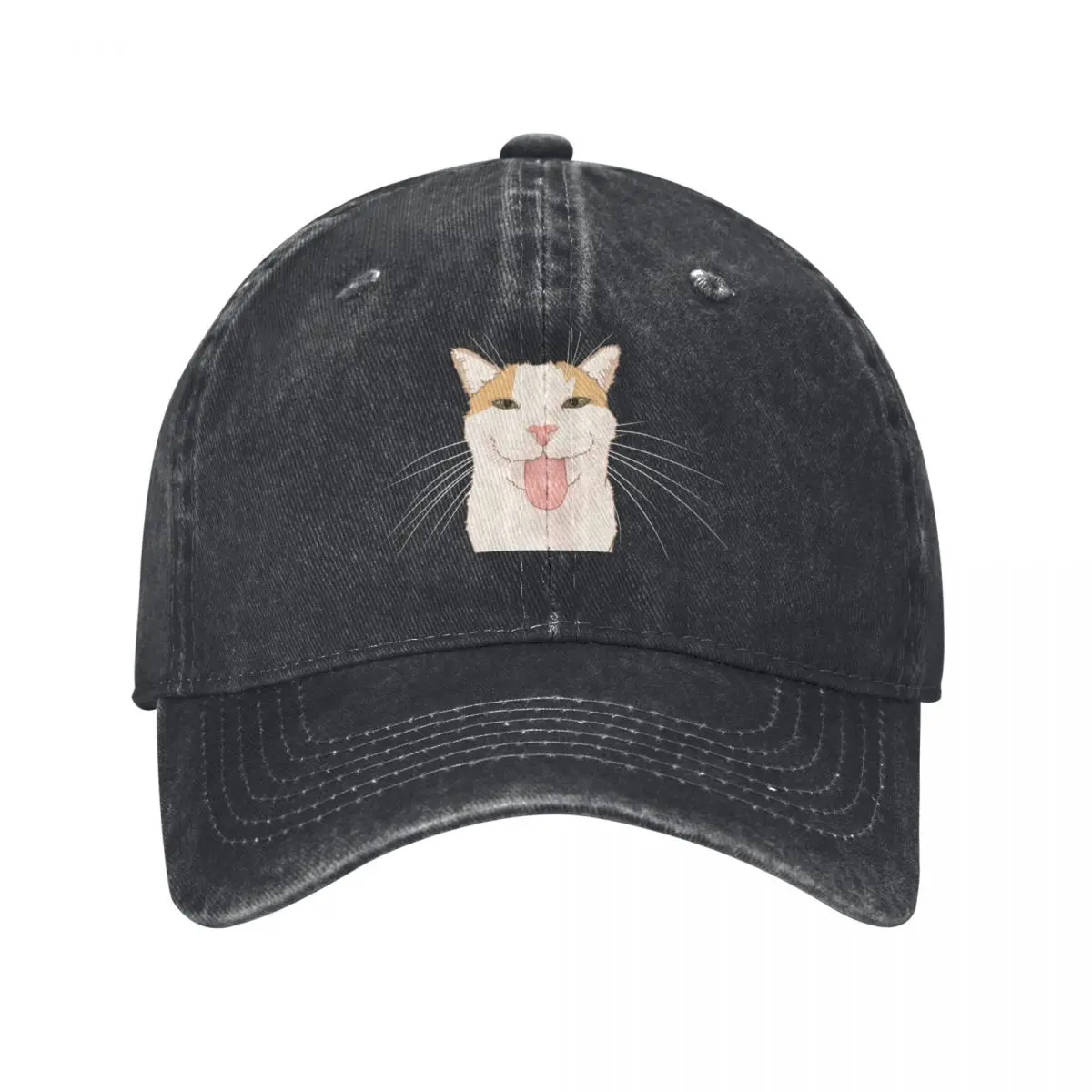 

BLEHHHHH Cat that can act silly at times :P - Fat Milly Cat Baseball Cap Cosplay sun caps Women's Hats For The Sun Men's