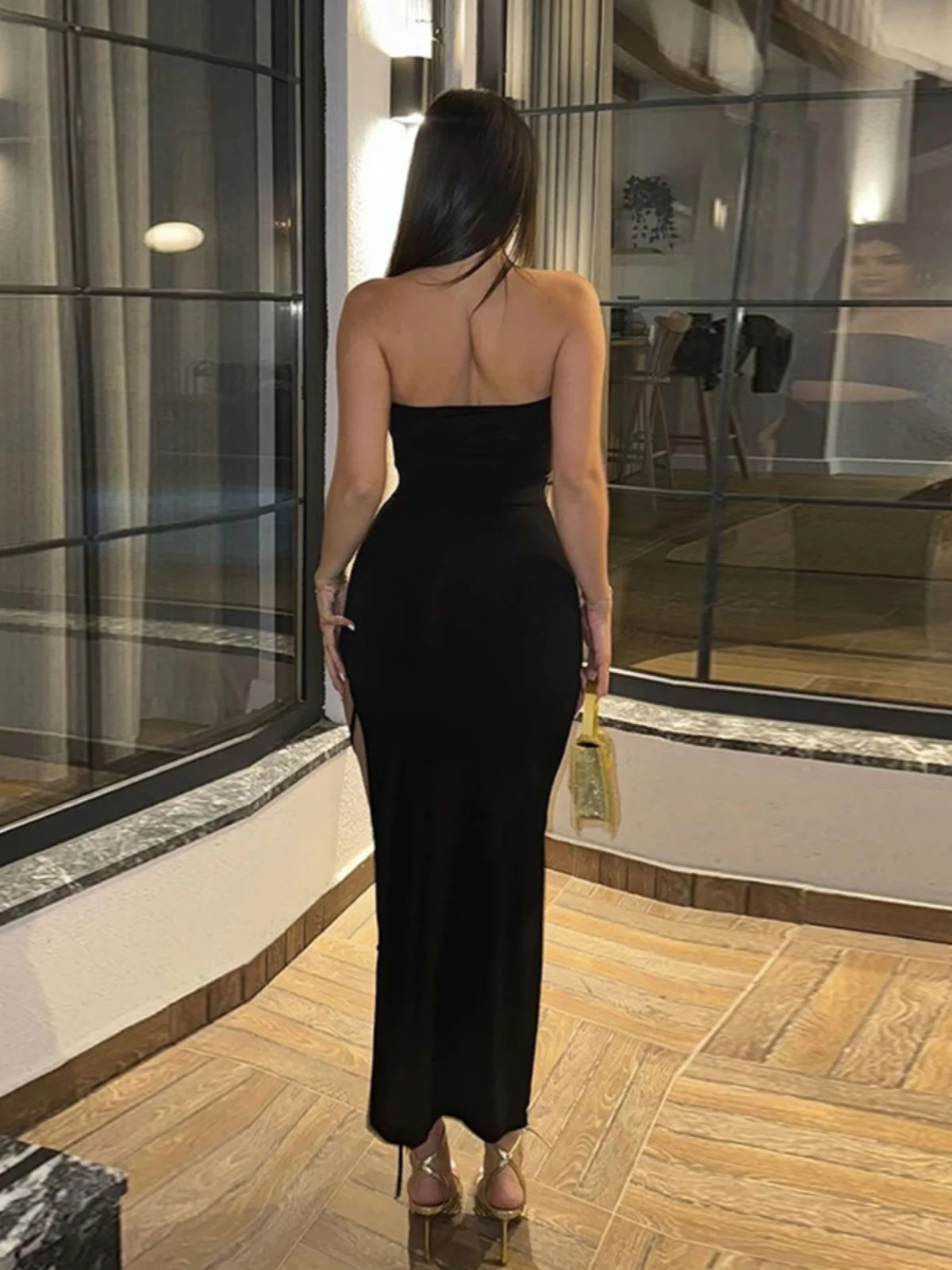 Ensemble haut court fendu à bretelles et jupe à nouer à la taille, tenue Faion pour femmes, ensemble jupe f avec sangle à bretelles et bretelles à nouer