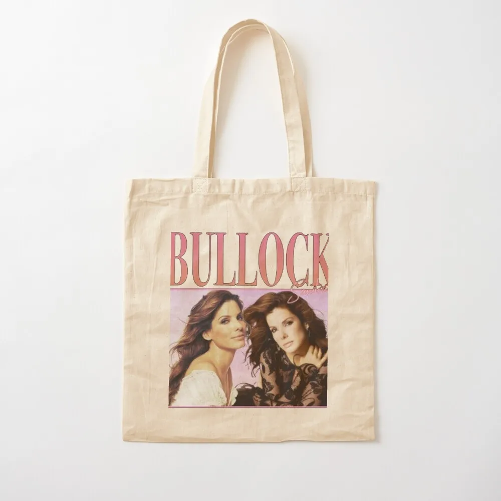 

90's Retro style Sandra Bullock Tote Bag tote bag screen Large bags for women shopping trolley bag