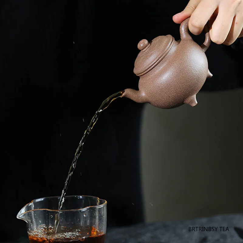 190ml Tradition Yixing Purple Clay Teapots Household Handmade Tea Pot Chinese Zisha Beauty Kettle Tea Set Teaware Accessories - view 2