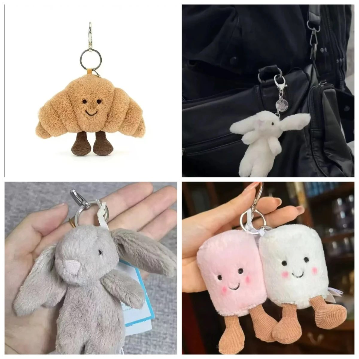 

Брелок Jelly Cat Fun Series, милый успокаивающий компаньон, плюшевая кукла, успокаивающая игрушка, праздничный подарок S