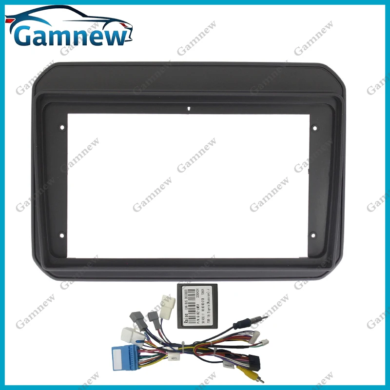 9 Inch Car Frame Fascia Adapter Canbus Box Android Radio Dash Fitting Panel Kit For SUZUKI IGNIS 2015+