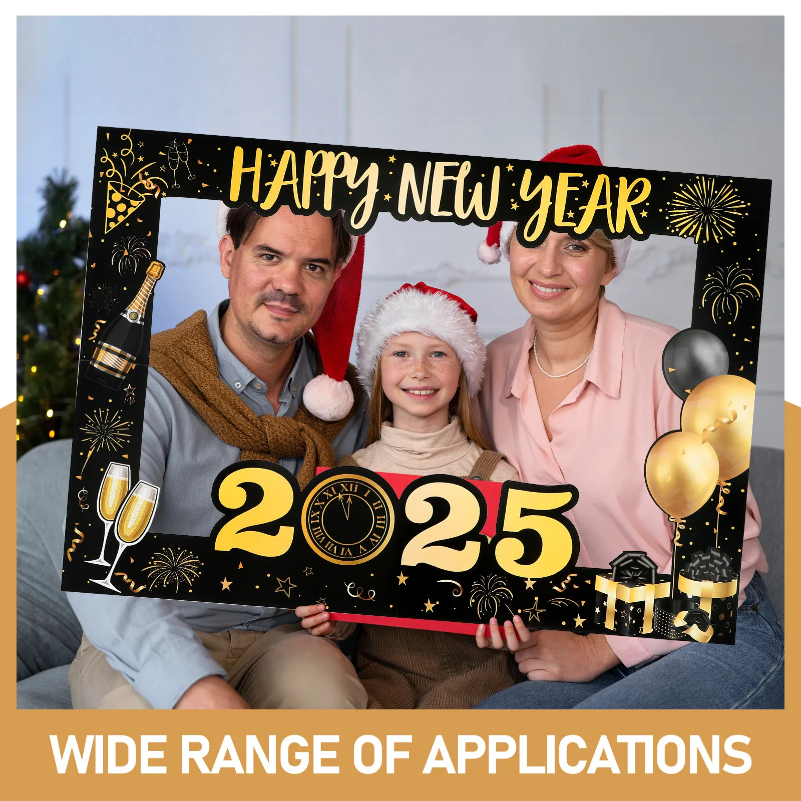 Black Gold New Year Photo Boot - Photography Of The Year 2025 ulasan dan harga