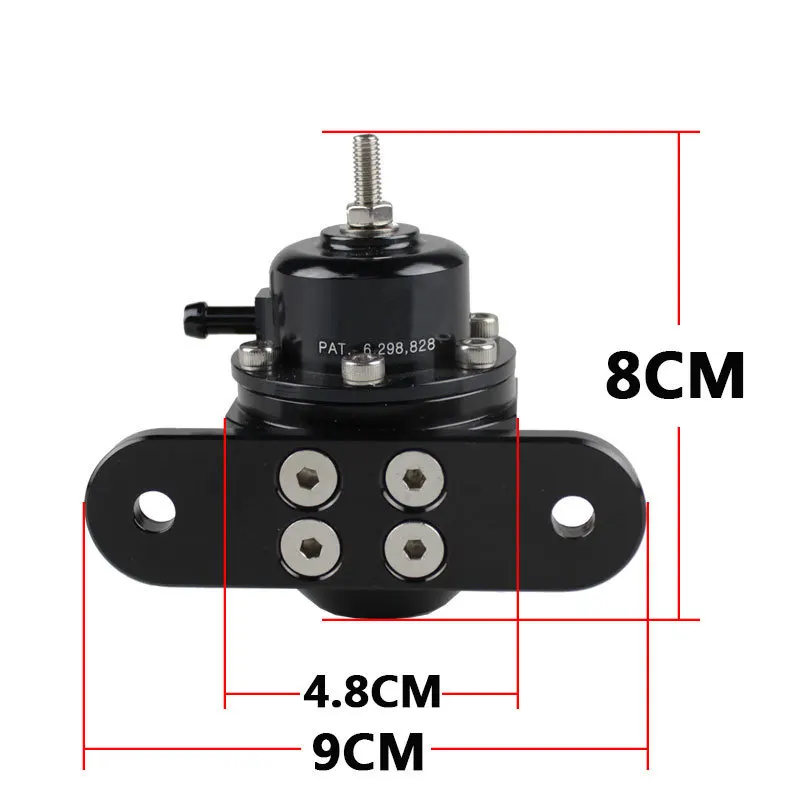 Fuel Pressure Regulator - Large Size Fuel Pressure Control Valve for Automotive Modification