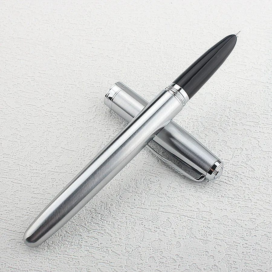 Jinhao 85 Luxury Fountain Pen Fine Nib Classic Design Metal Pen with Converter Perfect Weight Ink Pen for Smooth Writing