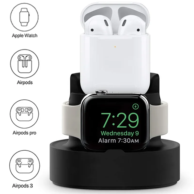 3 in 1 Watch Charger stand Dock for Apple Watch Series 9/8/7/6/5/4/3/2/1 Charger Stand for Airpods Pro Ultra iPhone 14 13 12 MAX