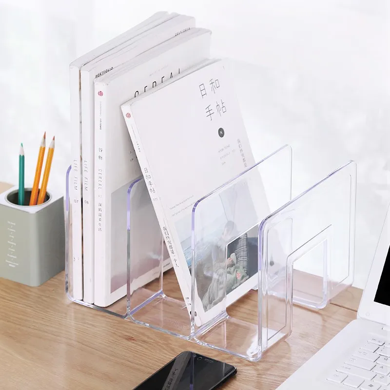 High quality Creative Acrylic Bookend Office Home Decoration