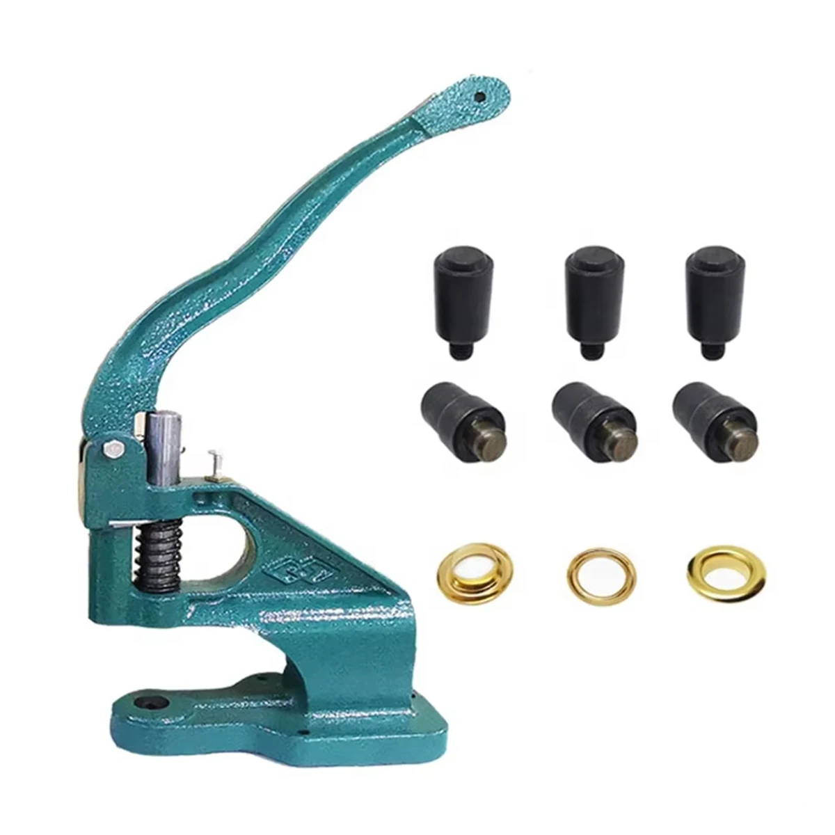 

Hand Press Heavy Iron Duty Eyelet Grommet Machine for DIY Leather Hand Press Manual Eyelet Tools Hand Press Rivet Machine