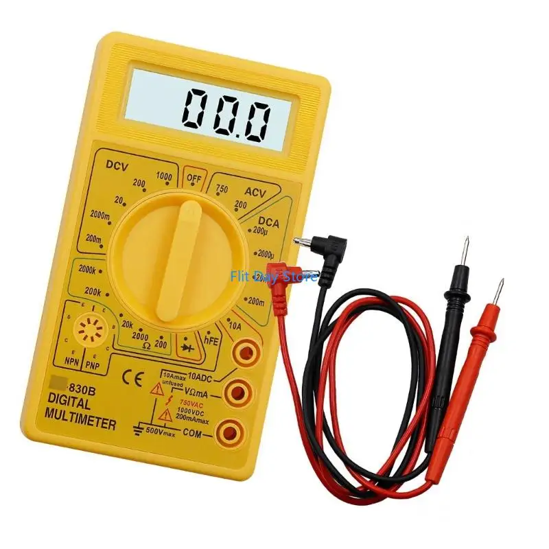 F92C Multimeter Tester, Voltmeter Auto Ranging Ohmmeter Voltages Resistance Continuitys NCV Live Test