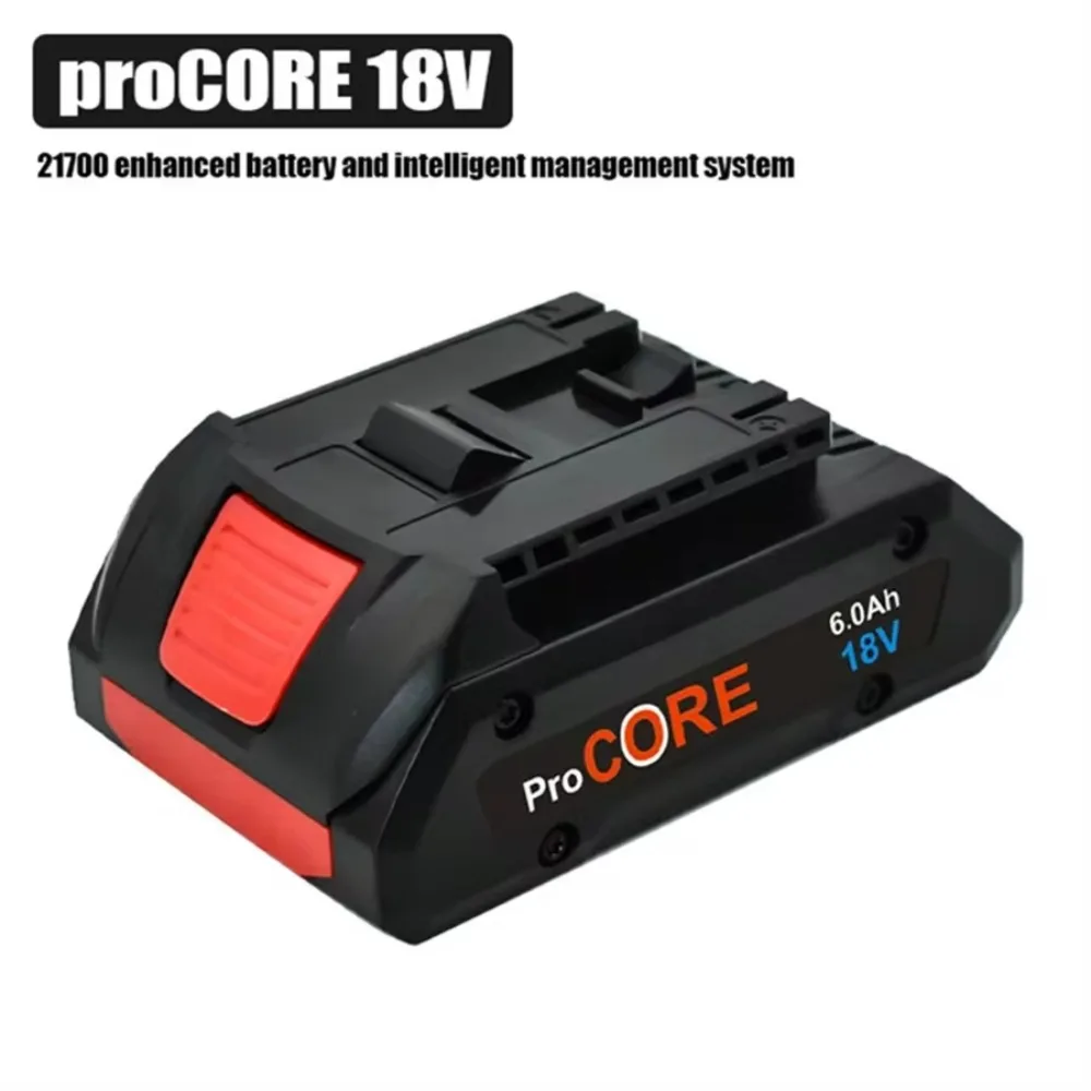 Built In 21700 Battery 18V 12Ah Lithium-Ion Battery Pack GBA18V80 for Bosch 18 Volt MAX Cordless Power Tool Drills