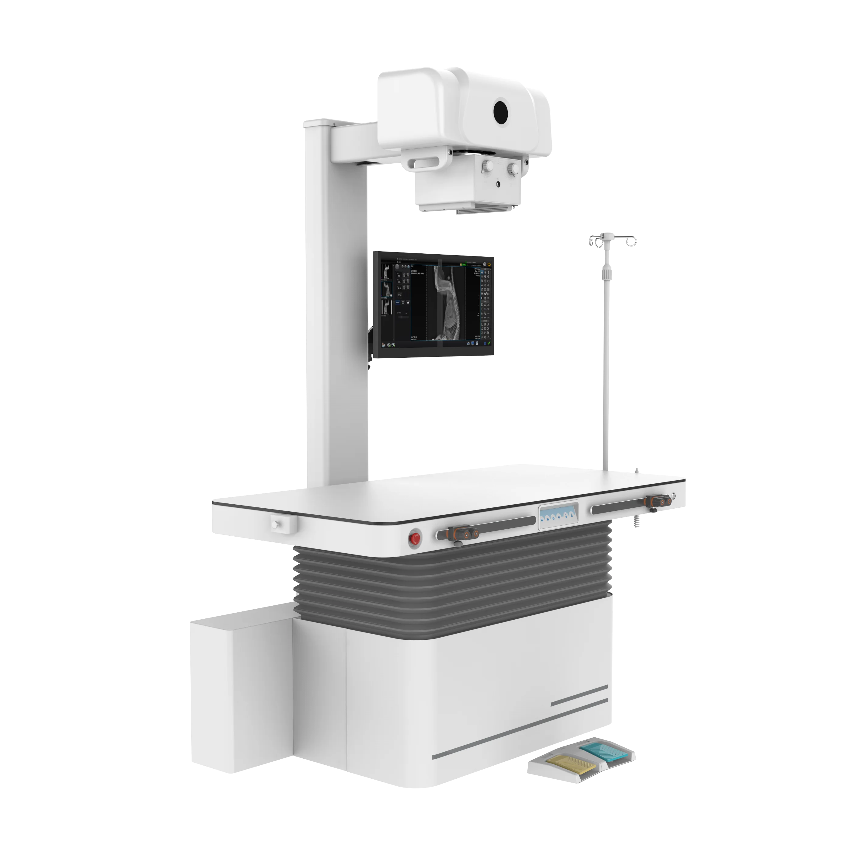 Digital Veterinary X-Ray Machine DR System with Dynamic Fluoroscopy 32kW 400mA for Small Animal Clinic Hospital