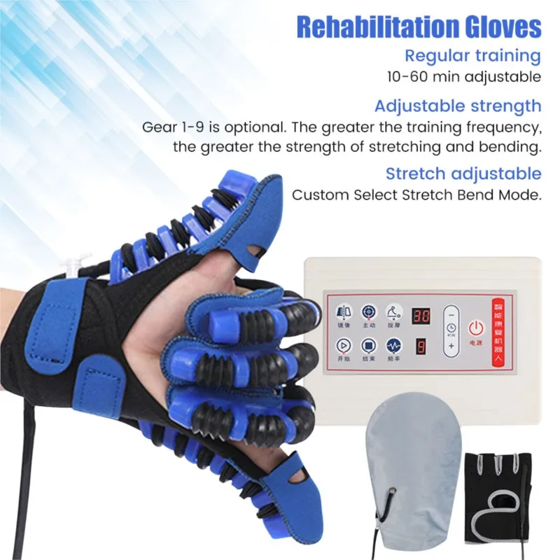 Stroke robot gloves, cerebral infarction training equipment, finger movement training, hemiplegia intelligent robot gloves