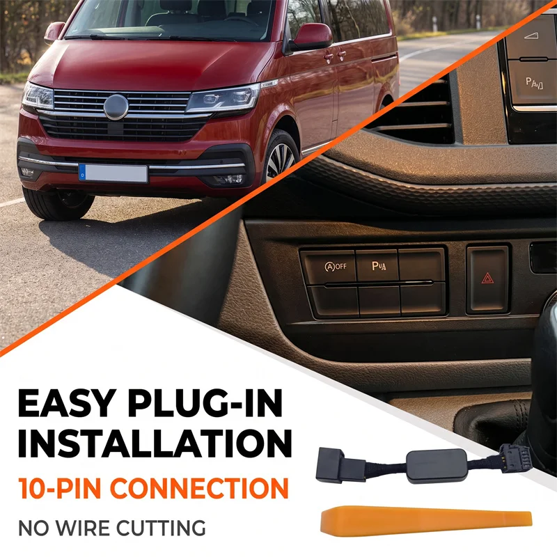 For 2019-2024 VW Transporter Caravelle Multivan California T6.1 Automatic Start&Stop Eliminator Engine System Off Device Cable