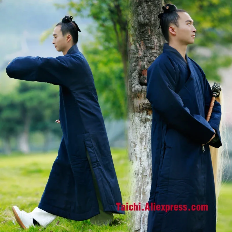 

Handmade Winter Coat Linen Tai Chi Uniform Wushu, Kung Fu Training Clothes Chinese Stly Chinese Traditional Clothes