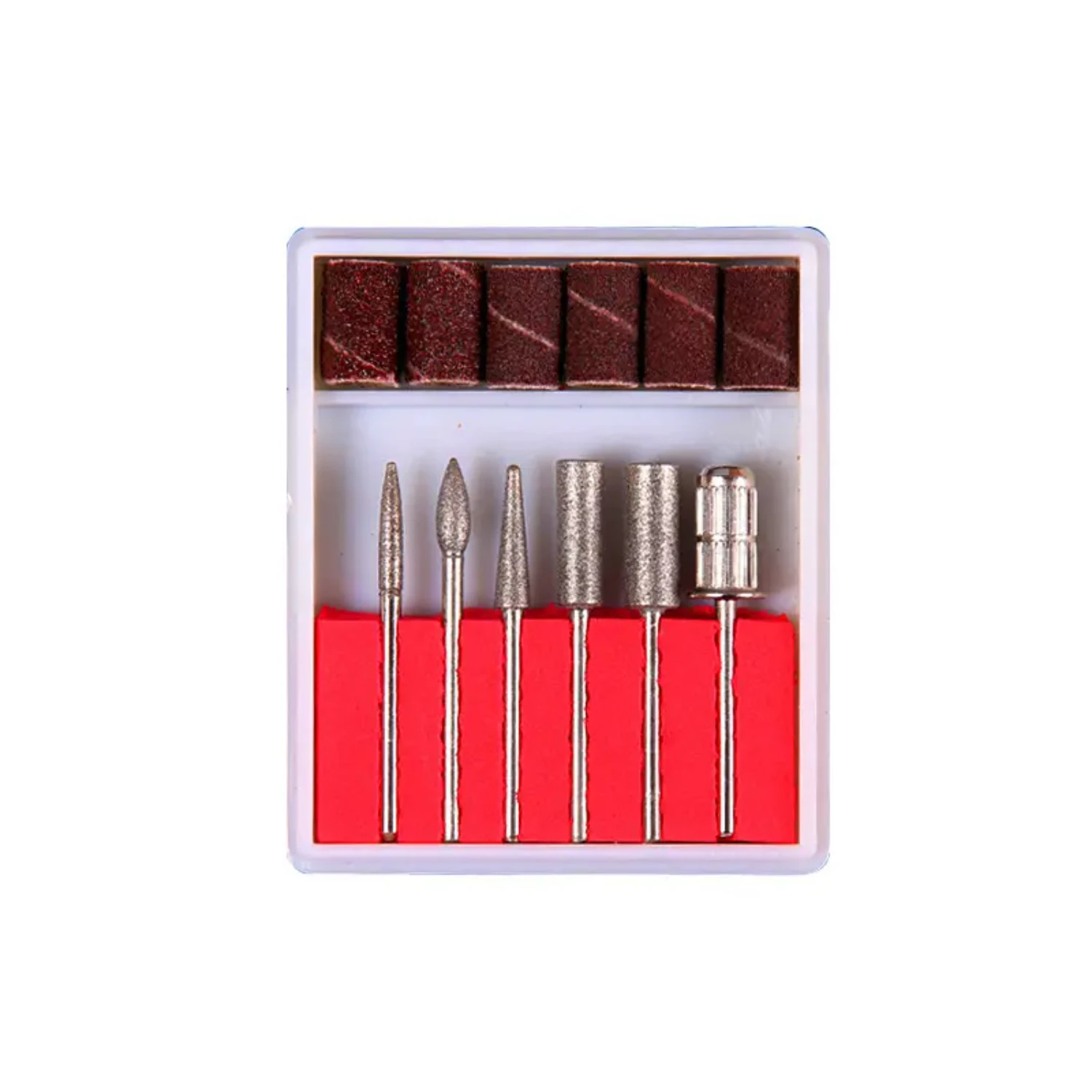 Professional Cuticle Nail Drill Bit Set - Premium Quality Nail File Drill Bit Kit for Manicure and Pedicure - Nails Accessories