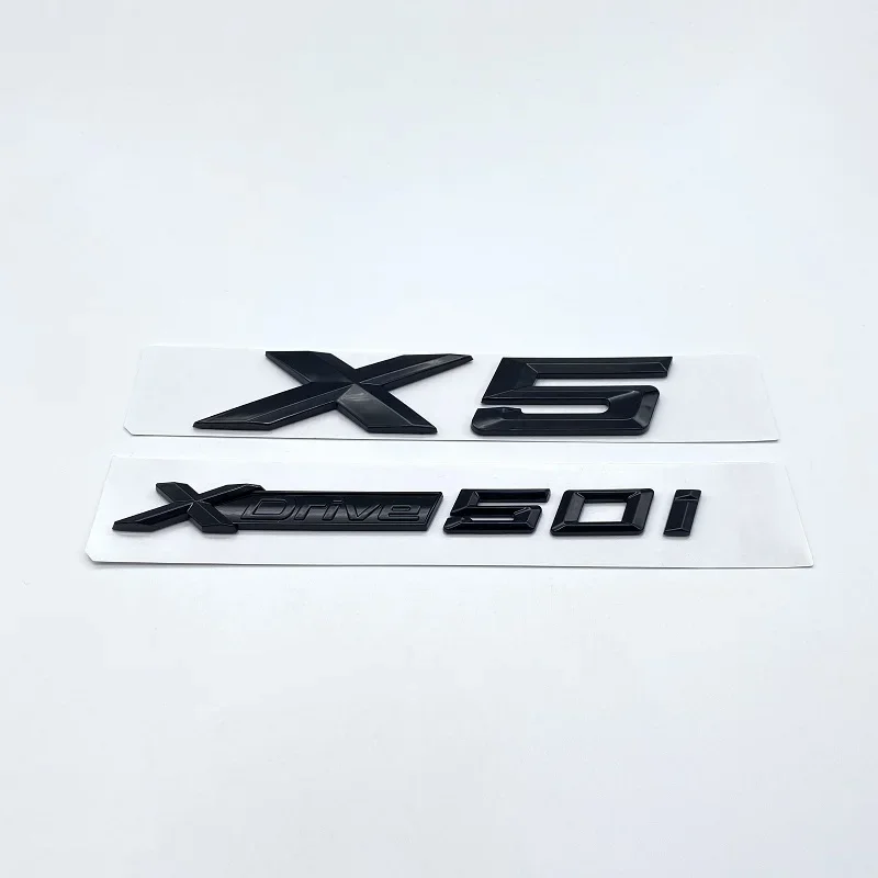 

3D ABS XDrive Logo Trunk Emblem For X5 XDrive28i XDrive30i XDrive35i XDrive40i XDrive48i XDrive50i XDrive30d Car Sticker