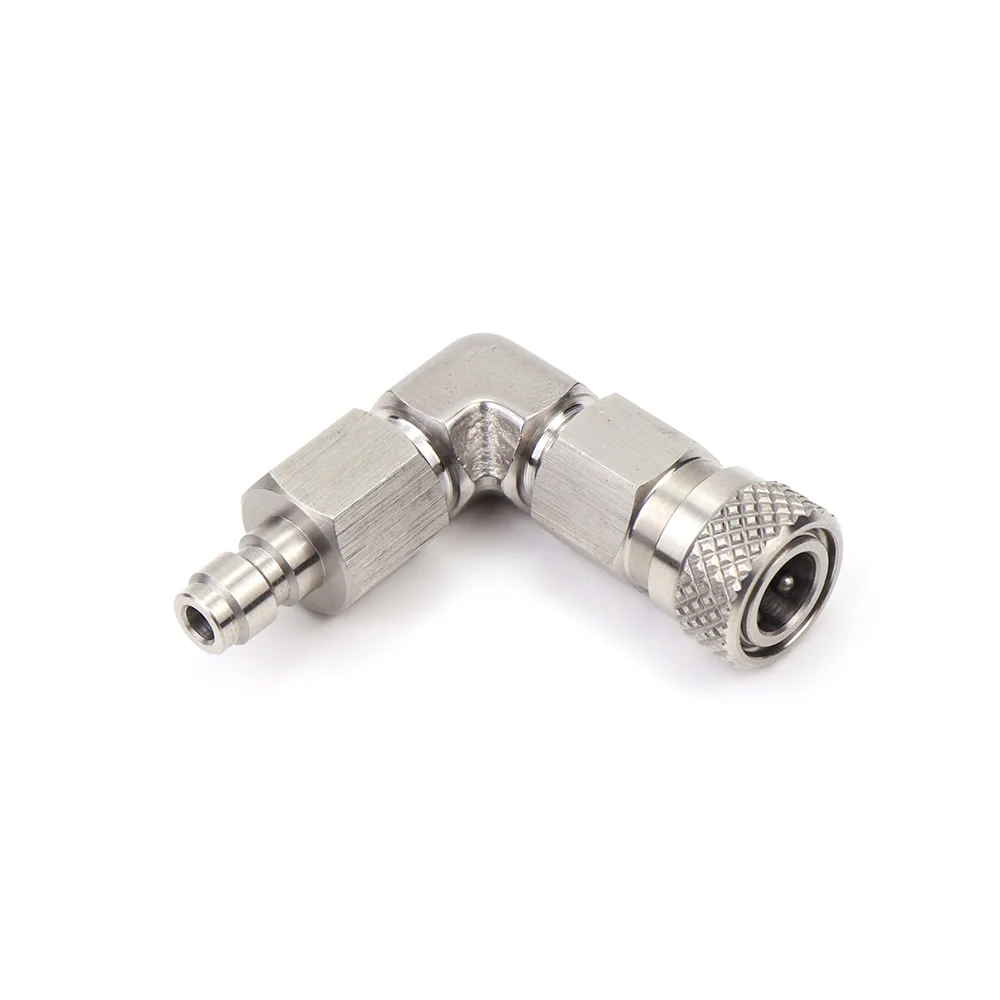 Adaptador macho hembra de desconexión rápida de alta presión, rosca de enchufe ciego de rosca 1/8NPT, 1/8BSP y M10 x 1, 8MM