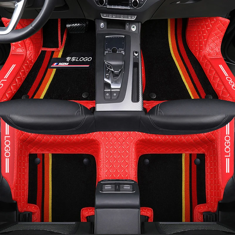 Car Special Interior Automobile Floor Mat,  Custom  Floor Mats For Most Cars Drop shipping，Designated logo Car Brand Model Year