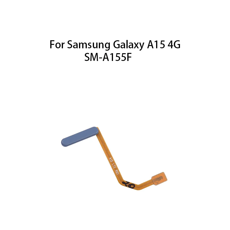 Org Home Button Fingerprint Sensor Flex Cable For Samsung Galaxy A15 4G SM-A155F