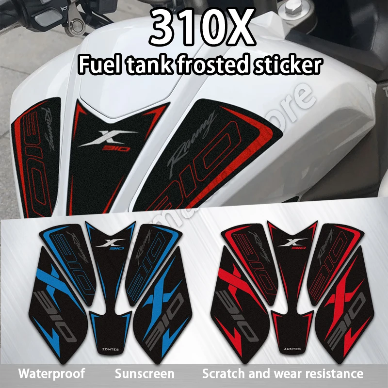 

For ZONTES 310X 310 X Motorcycle Accessories Fuel Tank Pad Stickers Decal