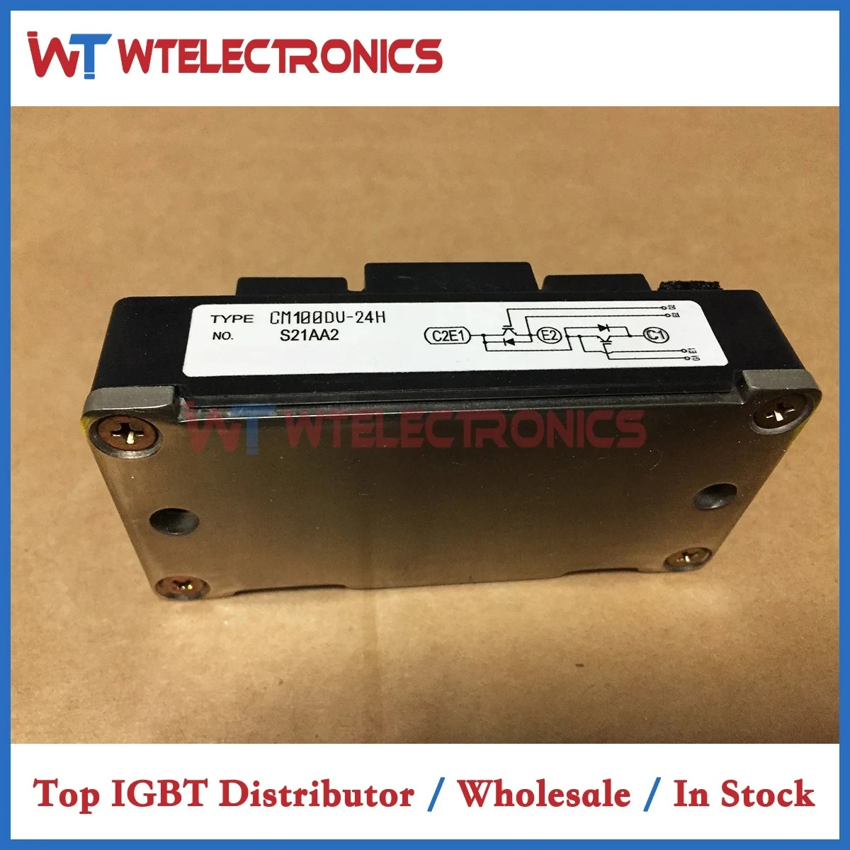 CM100DU-24H وحدة IGBT الأصلية CM100DU 24H CM100DU24H