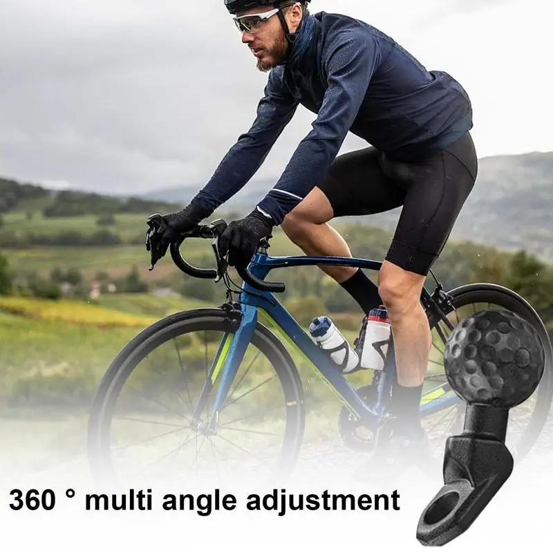 Angled Head Adapter Ball Base Angled Shock Absorbing Sturdy Alloy Ball Base Motorcycle Phone Holder Cycling Accessories for Bike image 4
